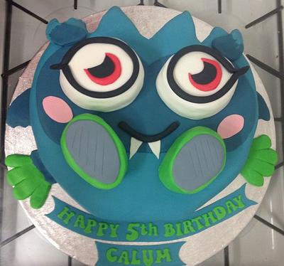 Moshi Monster 5th birthday cake - Cake by Kirstie's cakes