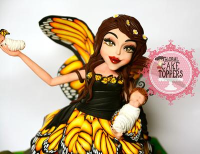 Butterfly Fairy  - Cake by GlobalCakeToppers