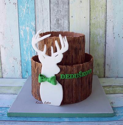 Deer - Cake by Kmeci Cakes 