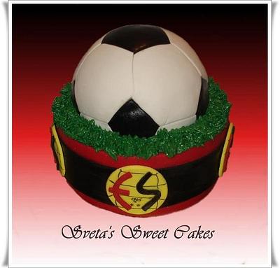 Cake for football fanatics - Cake by Sveta