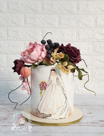 Wedding cake - Cake by Cakety 