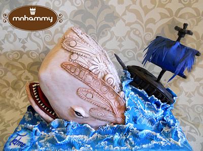 The Whale rises.... - Cake by Mnhammy by Sofia Salvador