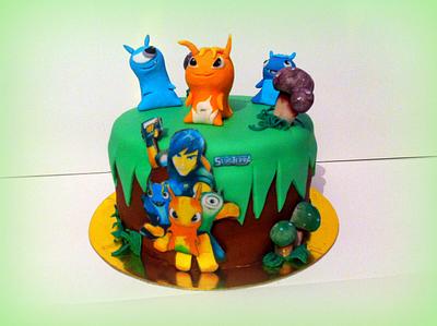 slugterra cake - Cake by Nesi Cake