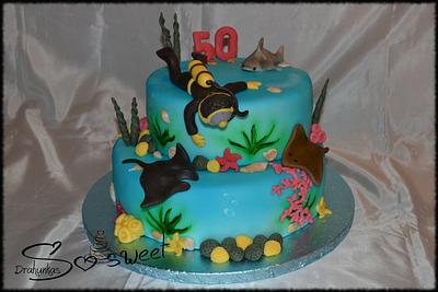 Under the sea cake - Cake by Drahunkas