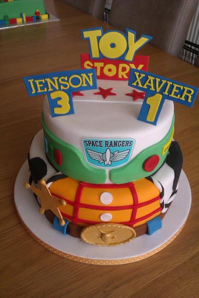 Toy Story theme - Cake by Suzanne