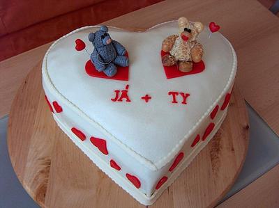 anniversary cake - Cake by Ivana