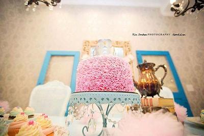 Pink Ruffles - Cake by SweetBlessings