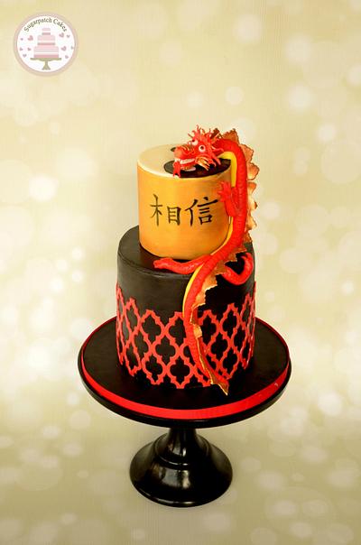 Chinese Dragon - Cake by Sugarpatch Cakes