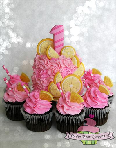 Pink Lemonade Party! - Cake by You've Been Cupcaked (Sara)