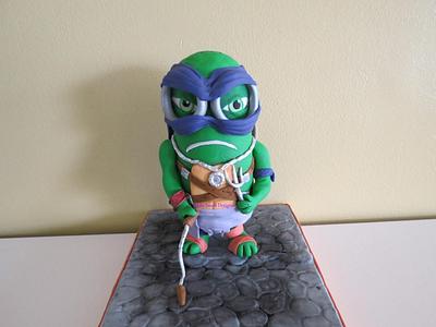 Teenage Ninja Mutant Turtle Minion - Cake by Maty Sweet's Designs