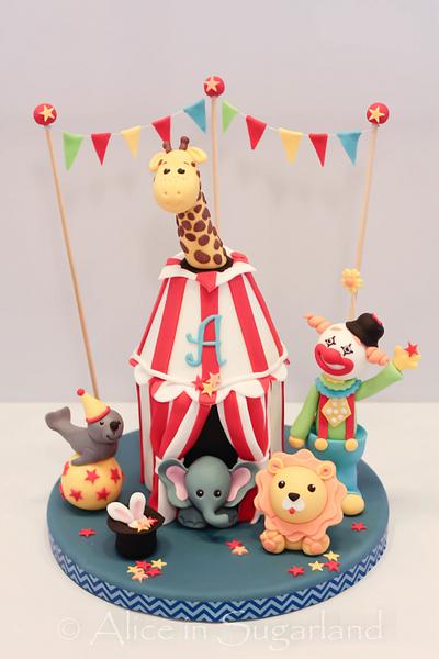circus!!!!! - Cake by Chicca D'Errico