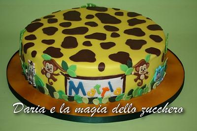 Jungle safari cake - Cake by Daria Albanese