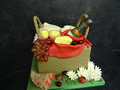 party picnic cake - Cake by marge1