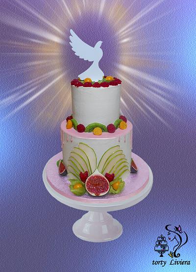 Cake for the Sacrament of Confirmation - Cake by LiViera