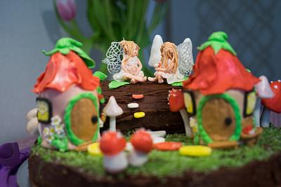 Little fairies` world - Cake by Anca