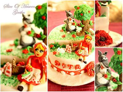 The Little Red Riding Hood - Cake by Slice of Heaven By Geethu