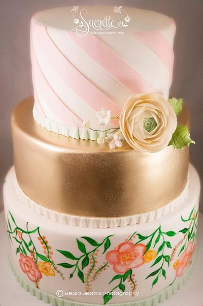 A little bit of watercolor - Cake by Sucrette, Tailored Confections