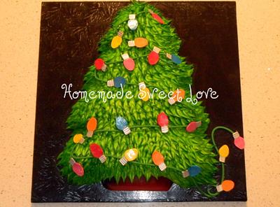 Christmas tree - Cake by  Brenda Lee Rivera 