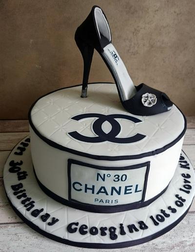 Chanel shoe  - Cake by Joness Cakes