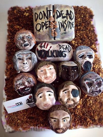 The walking dead (cupcakes) - Cake by Richi Barcenas 
