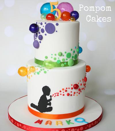 Bubbles bubbles bubbles - Cake by PompomCakes