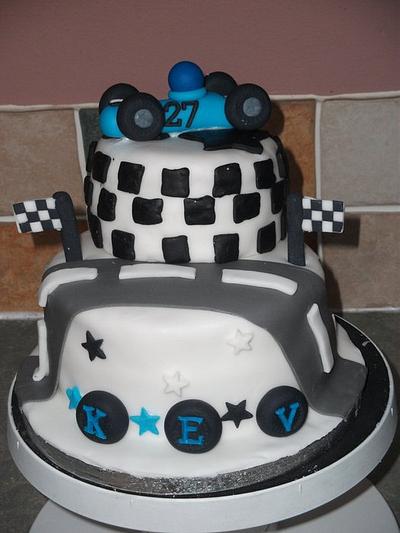 Racing Car Cake - Cake by Debbie Sanderson