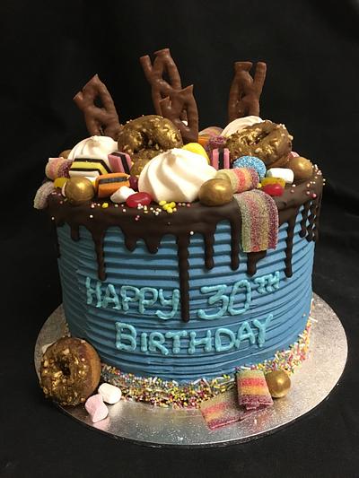 Dribble cake - Cake by Adelicious_cake