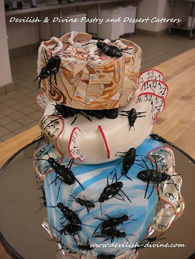"Surrealist" cake - Cake by DevilishDivine