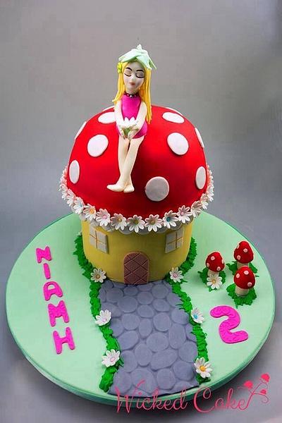 Fairy Toadstool - Cake by Jelena