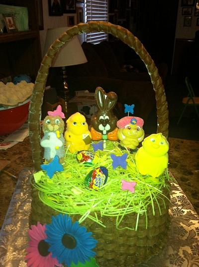 Easter Basket - Cake by TastyMemoriesCakes