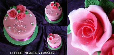 pretty in pink - Cake by little pickers cakes