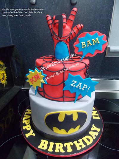 Super Hero - Cake by Kerry Lacey