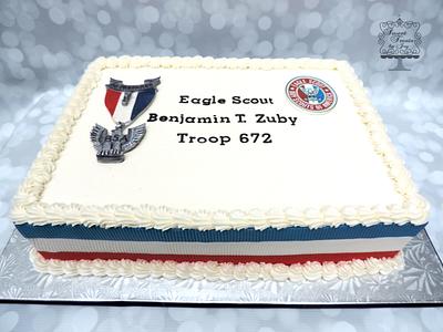 Eagle Scout Ceremony - Cake by Joy Thompson at Sweet Treats by Joy