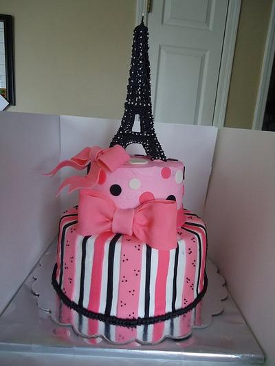 Sweet 16 in Paris - Cake by Cakes4Fun