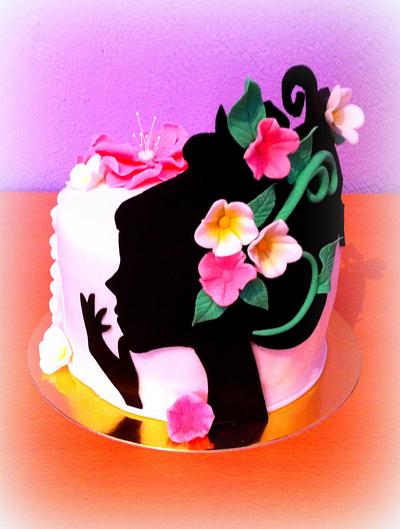 dama cake - Cake by Nesi Cake