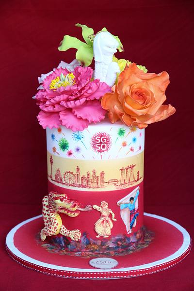 Singapore - Flourish - Cake by D's Cakes & Desserts (Devika)