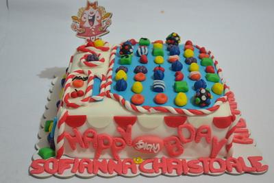 candy crush cake - Cake by SWEET CONFECTIONS BY QUEENIE