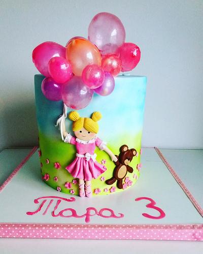 Baloon girl - Cake by Vanja Prastalo