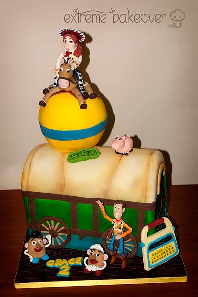 My little Gracies 2nd Birthday cake... Toy Story - Cake by Extreme Bakeover