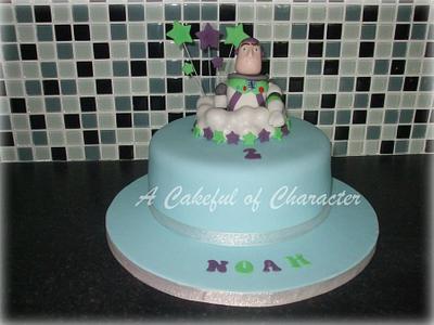 Buzz Lightyear themed cake - Cake by acakefulofcharacter