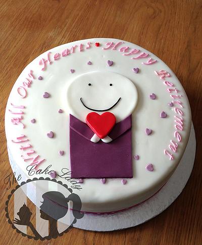 Doug Hyde inspired retirement cake - Cake by Gemma Harrison
