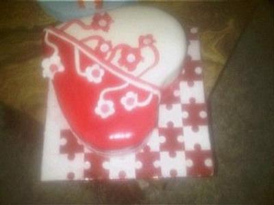 Valentine's day - Cake by Dreamsinbc