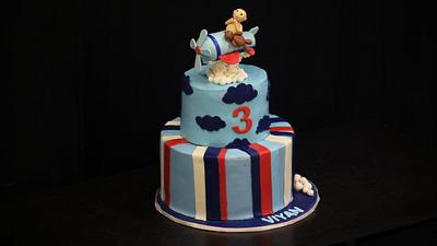 airplane cake - Cake by Caked India