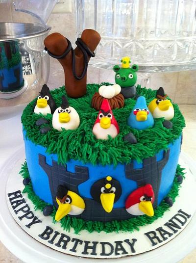 Angry birds - Cake by Christie's Custom Creations(CCC)