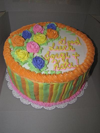 Good Luck! - Cake by Tiffany Palmer