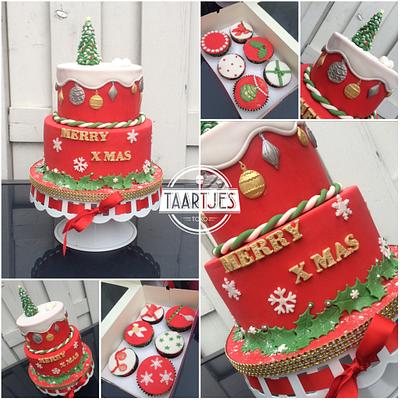 Christmas cake  - Cake by Taartjes Toko 