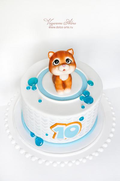 kitten - Cake by Alina Vaganova