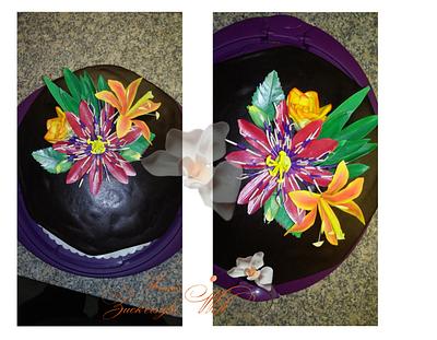 Flower Cake - Cake by Anita