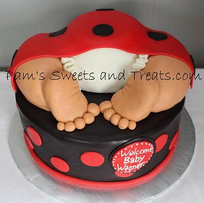 Baby Bottom Cake - Cake by Pam