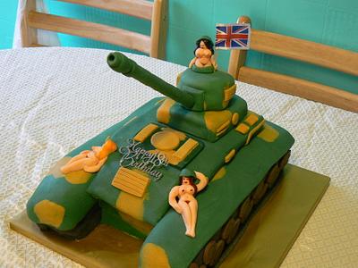 G I Jane's with Tank! - Cake by Anita's Cakes